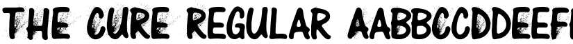 THE CURE font download