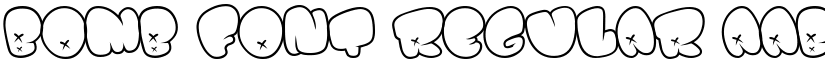 BOMB FONT font download