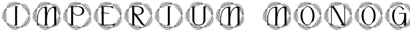 Imperium Monogram font