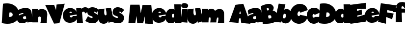DanVersus Medium font
