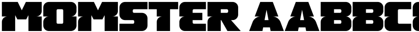 Momster font