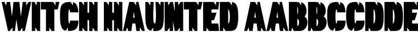 Witch Haunted font