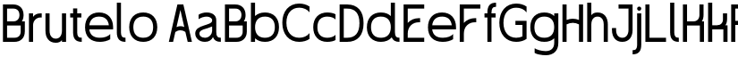 Brutelo font download
