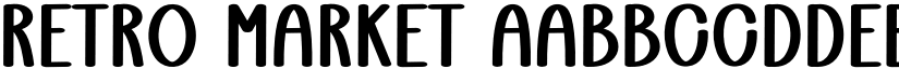 Retro Market font