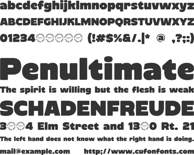 Kitora Bold Font font preview