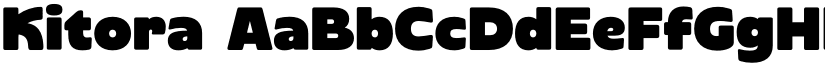 Kitora font