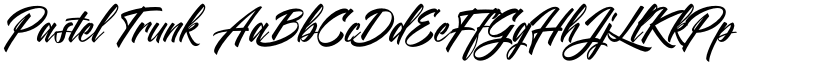 Pastel Trunk font download