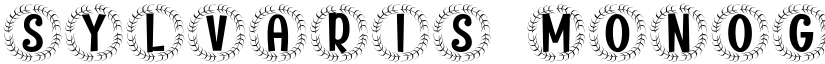 Sylvaris Monogram font