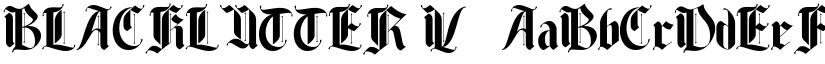 BLACKLUTTER V2 font download