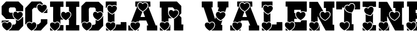 Scholar Valentine font download