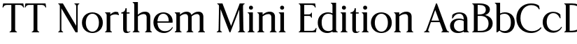 TT Northem Mini Edition font