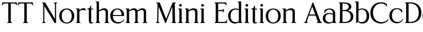 TT Northem Mini Edition font