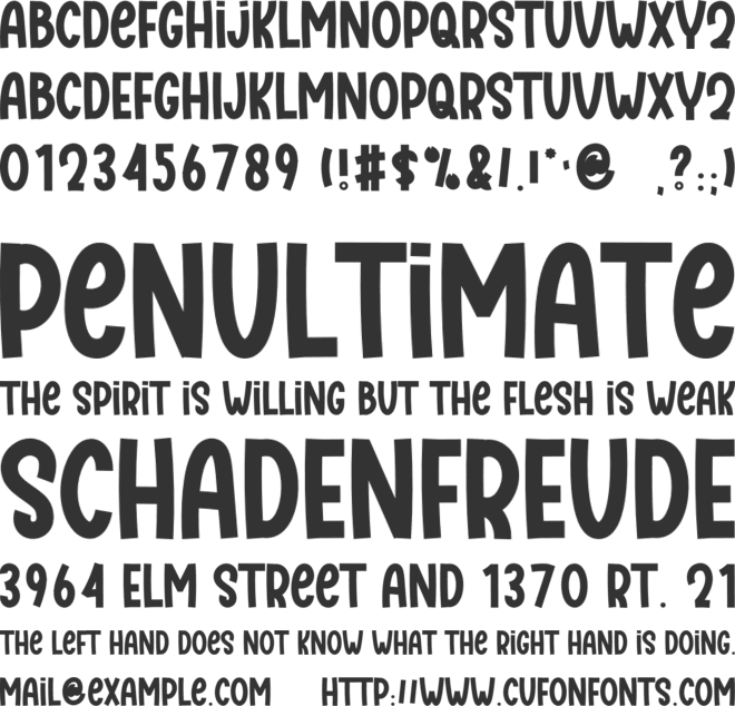 Dancing Twinkle font preview