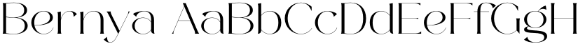 Bernya font download