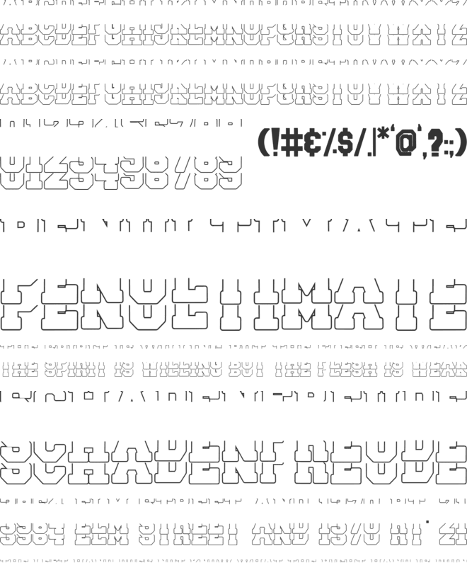 Scholar Stacked Monogram font preview