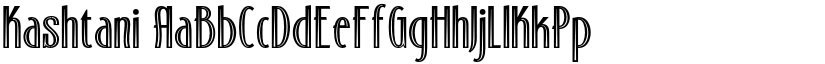 Kashtani font