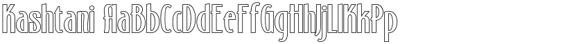Kashtani font
