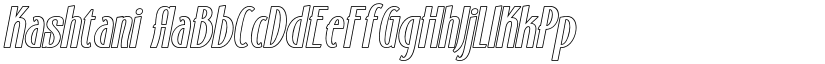 Kashtani font