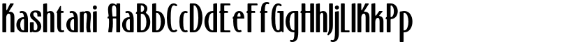 Kashtani font