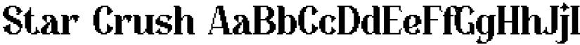 Star Crush font