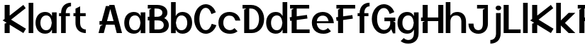 Klaft font