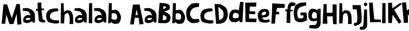 Matchalab font download