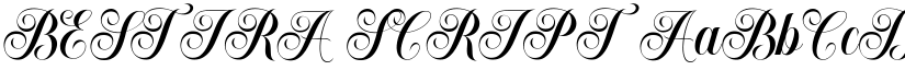 BESTIRA SCRIPT font