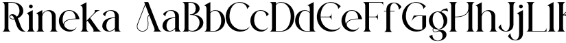 Rineka font download