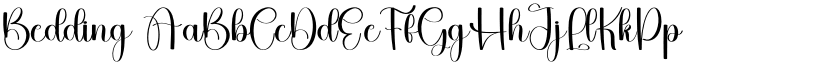 Bedding font download