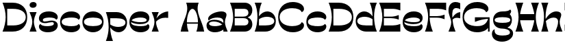Discoper font download