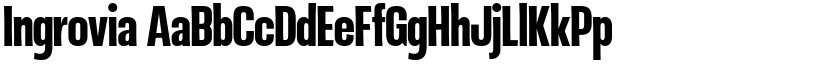 Ingrovia font