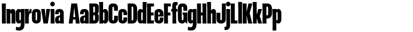 Ingrovia font
