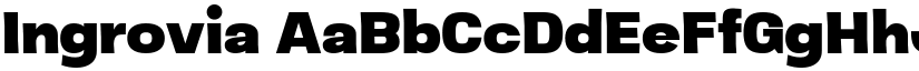 Ingrovia font