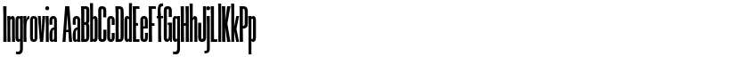 Ingrovia font