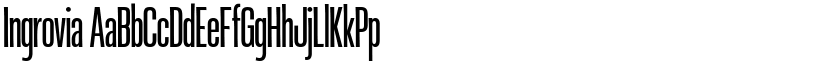 Ingrovia font