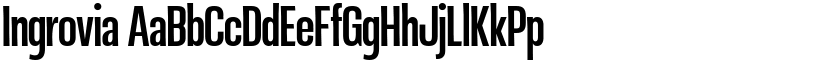 Ingrovia font