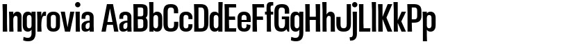 Ingrovia font