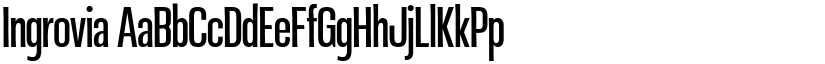 Ingrovia font
