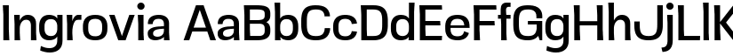 Ingrovia font