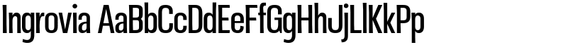 Ingrovia font