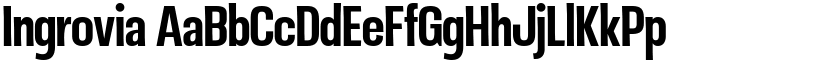 Ingrovia font