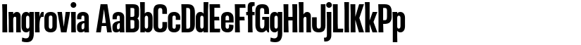 Ingrovia font