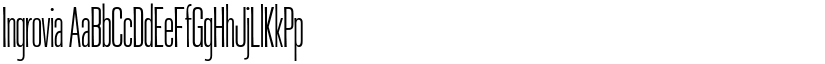 Ingrovia font