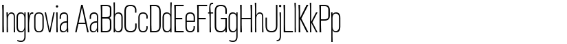 Ingrovia font