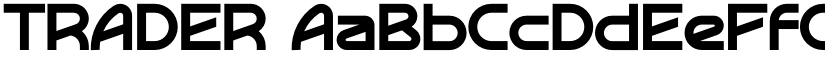 TRADER font download
