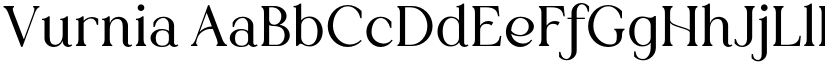 Vurnia font download