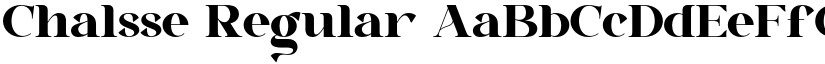 Chalsse font download