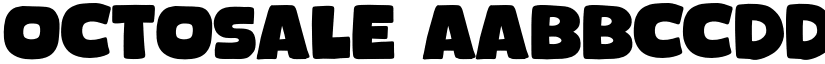 Octosale font