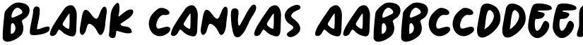 Blank Canvas font download