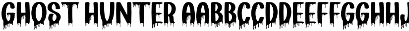 Ghost Hunter font download